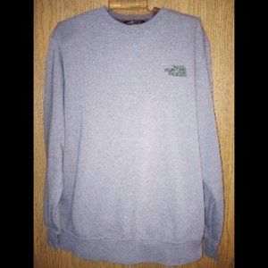The North Face men's Large crew neck sweatshirt grey